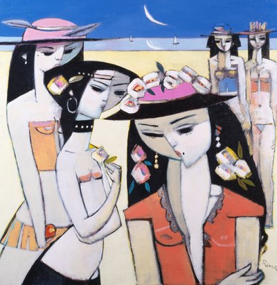 私たち3人と他の2人』2008年（油彩・キャンバス 作： Endre Roder
