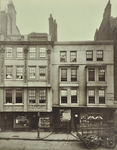 ロンドン、5-7 Aldgate、1883 作： English Photographer