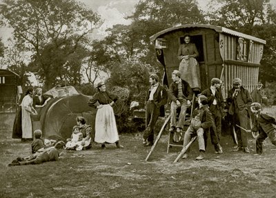 エセックスのジプシー野営地 作： English Photographer
