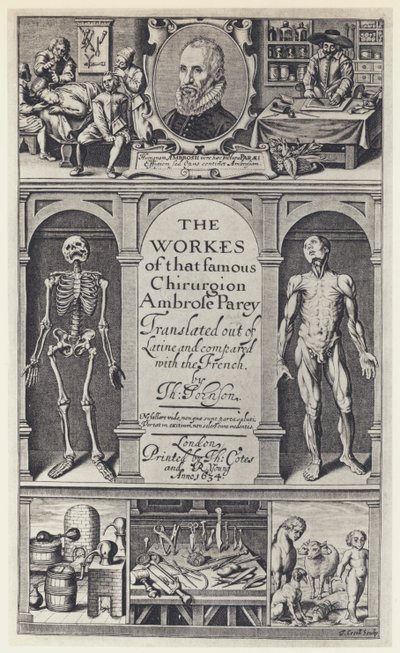 A Pare, The Workes, T Cotes and R Young 1634年（モノクロ写真 作： English Photographer