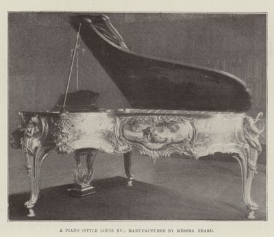 メッサーズエラードによって製造されたピアノ（スタイルLouis XV） 作： English Photographer