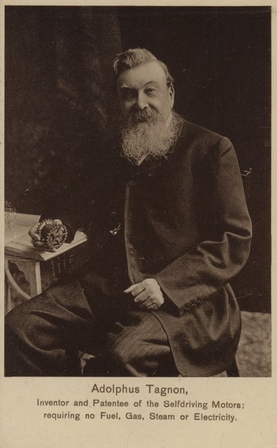 自動運転モーターの発明者、Adolphus Tagnon 作： English Photographer