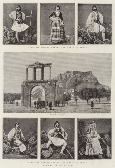 アテネのイラスト 作： English Photographer