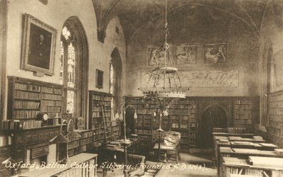 Balliol College Library、オックスフォード 作： English Photographer