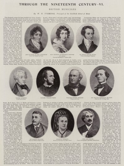19世紀のイギリスのミュージシャン 作： English Photographer