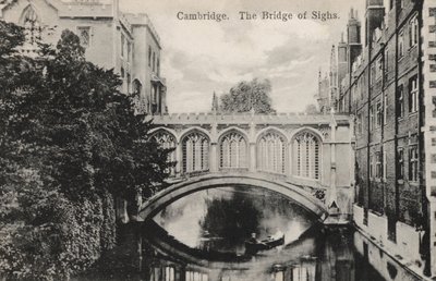 ケンブリッジ「ため息の橋」（モノクロ写真 作： English Photographer