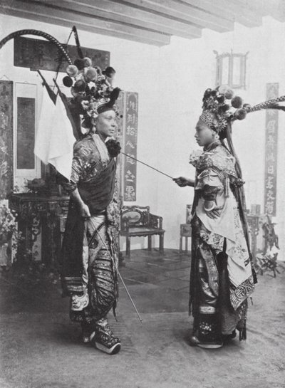 中国の俳優たち（モノクロ写真 作： English Photographer