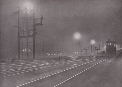 夜のクラパムジャンクション 作： English Photographer