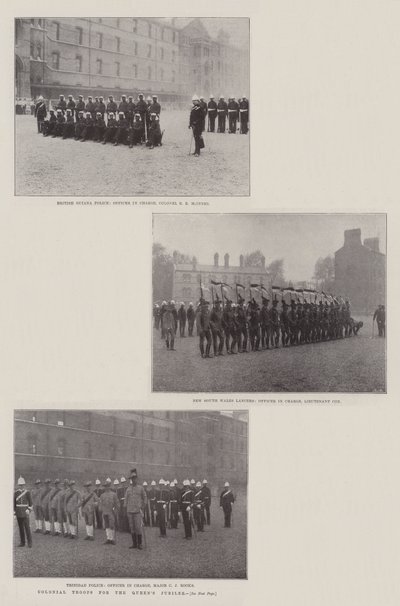 女王ジュビリーのための植民地軍 作： English Photographer