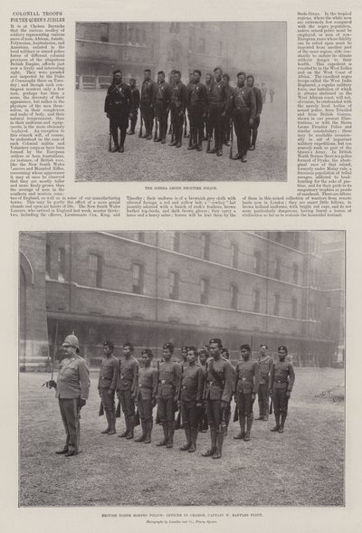 女王ジュビリーのための植民地軍 作： English Photographer