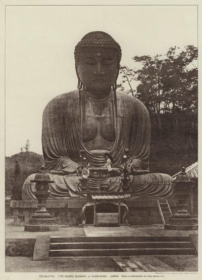 鎌倉の大仏様（モノクロ写真 作： English Photographer
