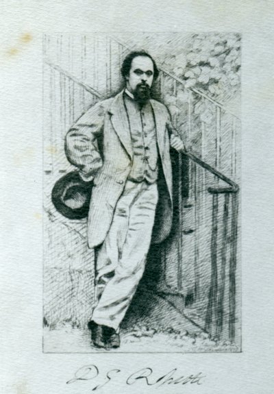 ダンテ・ガブリエル・ロセッティ（1828-82） 作： English Photographer