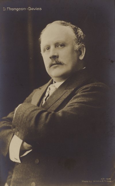 デイビッド・フランクコン=デイビス、ウェールズのバリトン歌手（1855-1918） 作： English Photographer