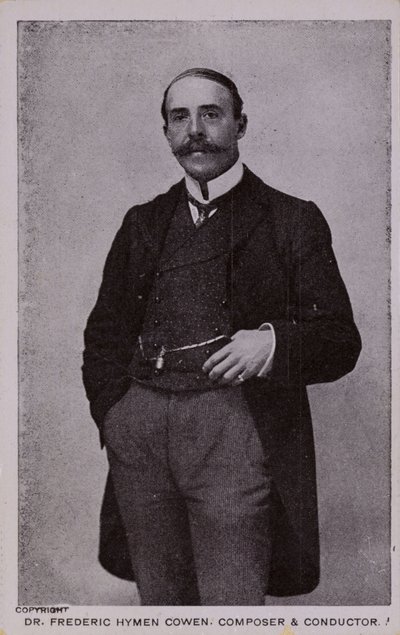 フレデリックハイメンコーエン博士、作曲家、ピアニスト、指揮者（1852-1935） 作： English Photographer