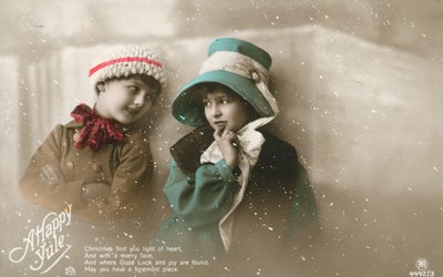 エドワード朝のはがき 作： English Photographer