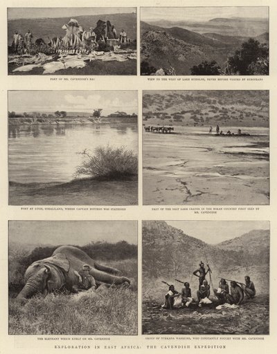 東アフリカの探検、キャベンディッシュ遠征 作： English Photographer