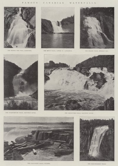 有名なカナダの滝 作： English Photographer