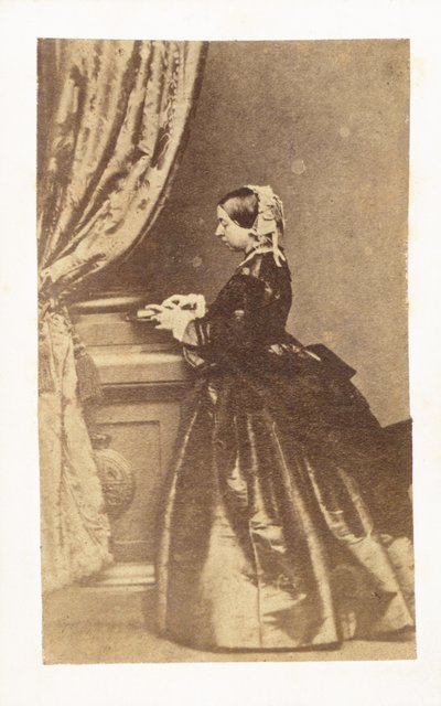 ビクトリア女王の全身像 作： English Photographer