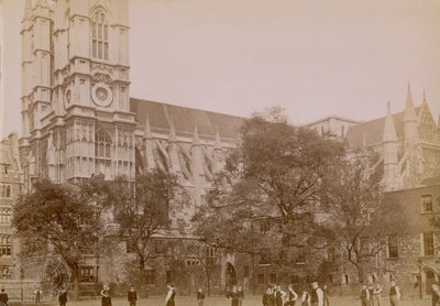 ウェストミンスター寺院の概観 作： English Photographer