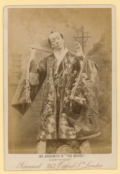 ミカドのコ・コとしてのジョージ・グロスミス 作： English Photographer