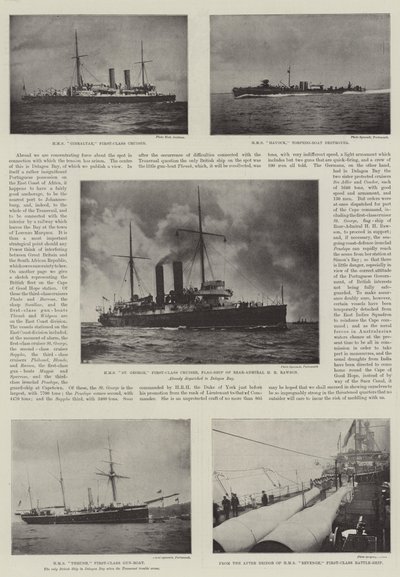 イギリス海軍の準備 作： English Photographer
