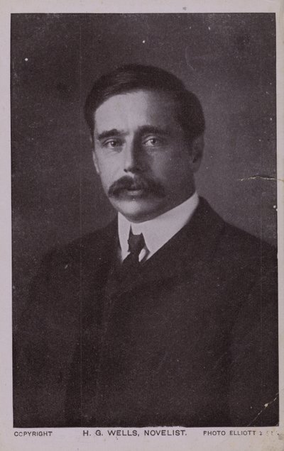 HGウェルズ（1866-1946）、イギリスの小説家 作： English Photographer