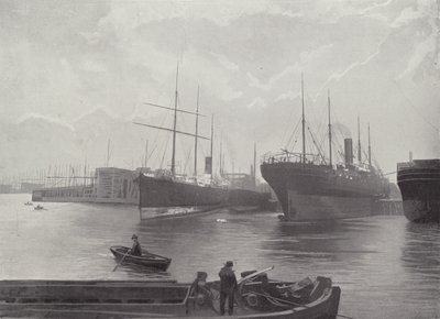Harland and Wolffs Ship-Yard、ベルファスト 作： English Photographer