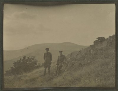ハロルドローパーロビンソンとウィリアムローレンスブラッグ、ヴォージュ、1915年秋 作： English Photographer