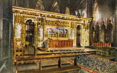 高祭壇、ウェストミンスター寺院、ロンドン 作： English Photographer