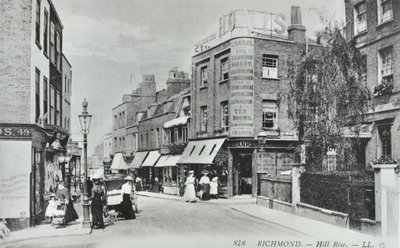 ヒルライズ、リッチモンド：全体図、1895 作： English Photographer