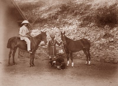 シムラ、クイーンマブ、グラディスでの馬 作： English Photographer