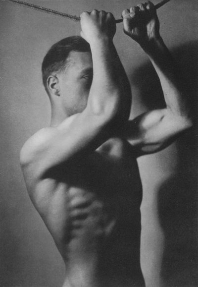 男性の体」のイラスト（モノクロ写真 作： English Photographer
