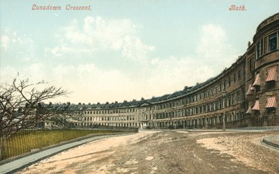 Lansdown Crescent, Bath, Somerset (写真) 作： English Photographer