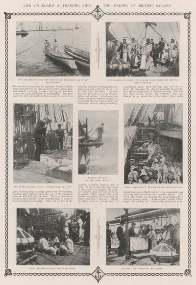 船上での生活、英国船員の作り方 作： English Photographer