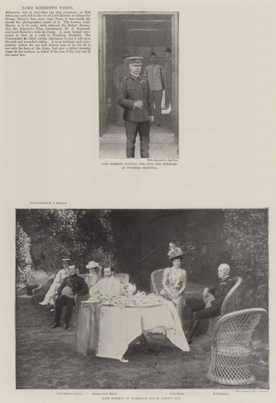 ロバーツ卿の訪問 作： English Photographer