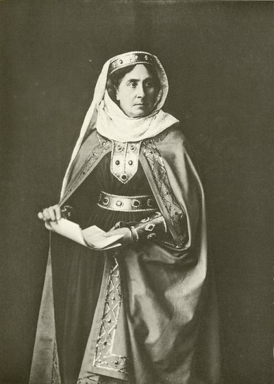マクベス夫人としてのリストリ夫人（彫刻） 作： English Photographer