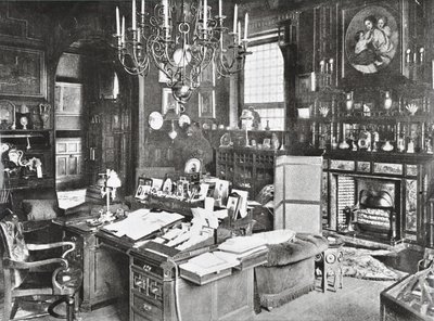 マールボロハウス、ポールモール、ウェストミンスターLB：プリンスオブウェールズ研究、1895 作： English Photographer