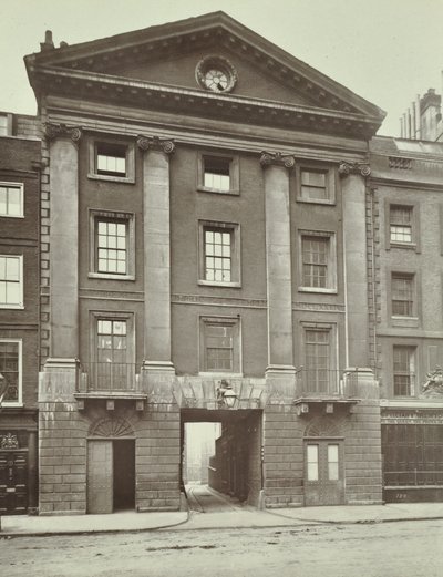 ミドルテンプルゲートハウス、1885年 作： English Photographer