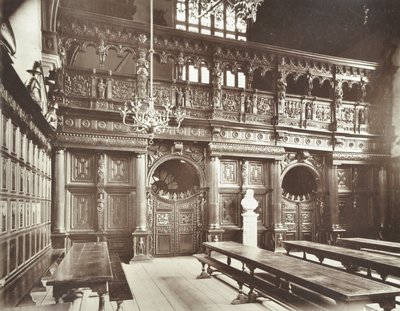 ミドルテンプルホール、1885 作： English Photographer