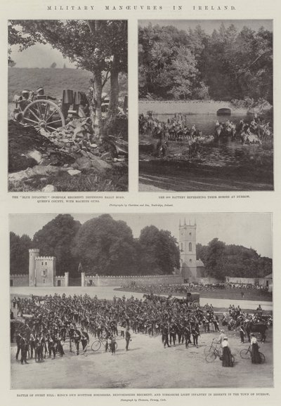アイルランドの軍事演習 作： English Photographer