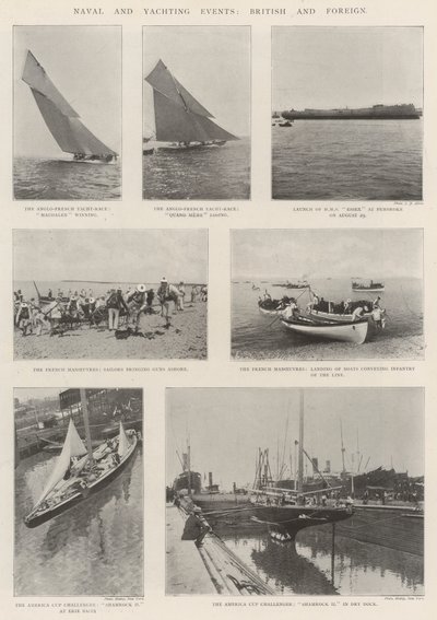 海軍とヨットのイベント、イギリスと外国 作： English Photographer