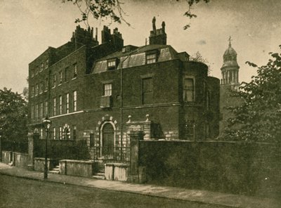 No 1 Devonshire Terrace、Regent？s Park、London、レジデンスオブチャールズディケンズ、1839-51 作： English Photographer