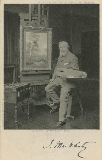 J Mac Whirterの肖像 作： English Photographer