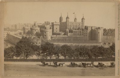 ロンドン塔をイメージしたはがき 作： English Photographer