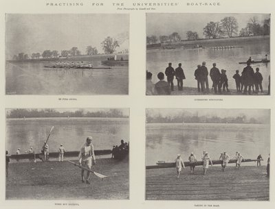 大学ボートレースのための練習 作： English Photographer