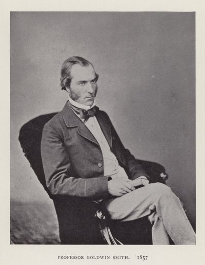 ゴールドウィンスミス教授、1857年 作： English Photographer