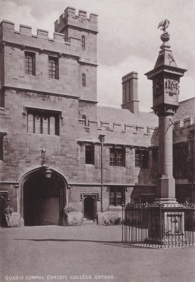 Quadrangle Corpus Christi College Oxford 作： English Photographer