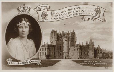 ジョージ6世の配偶者であるエリザベス女王（モノクロ写真 作： English Photographer