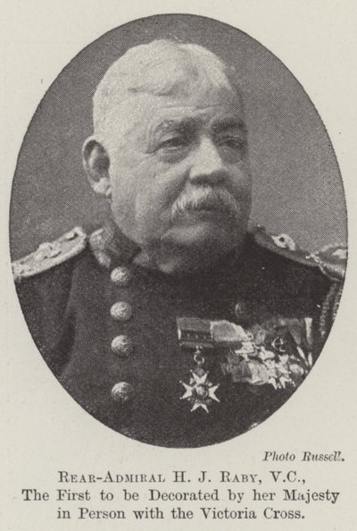 ビクトリア海軍司令官、HJレイビー少将、VC 作： English Photographer