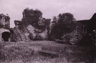 Rothesay Castle（モノクロ写真 作： English Photographer
